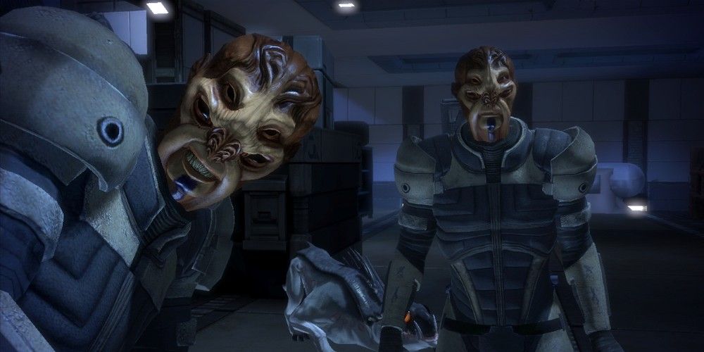 Batarian terrorists Mass Effect 1
