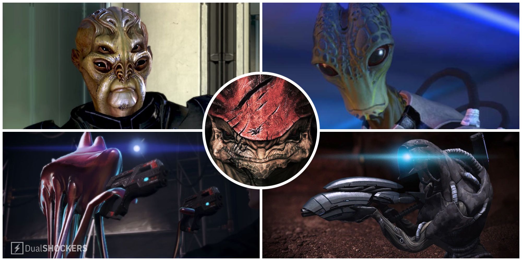 Mass Effect Legendary Edition races ranked from weakest to strongest