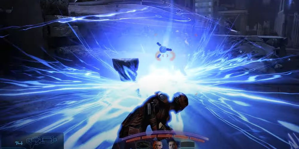 Vanguard Shepard using Nova in Mass Effect 3