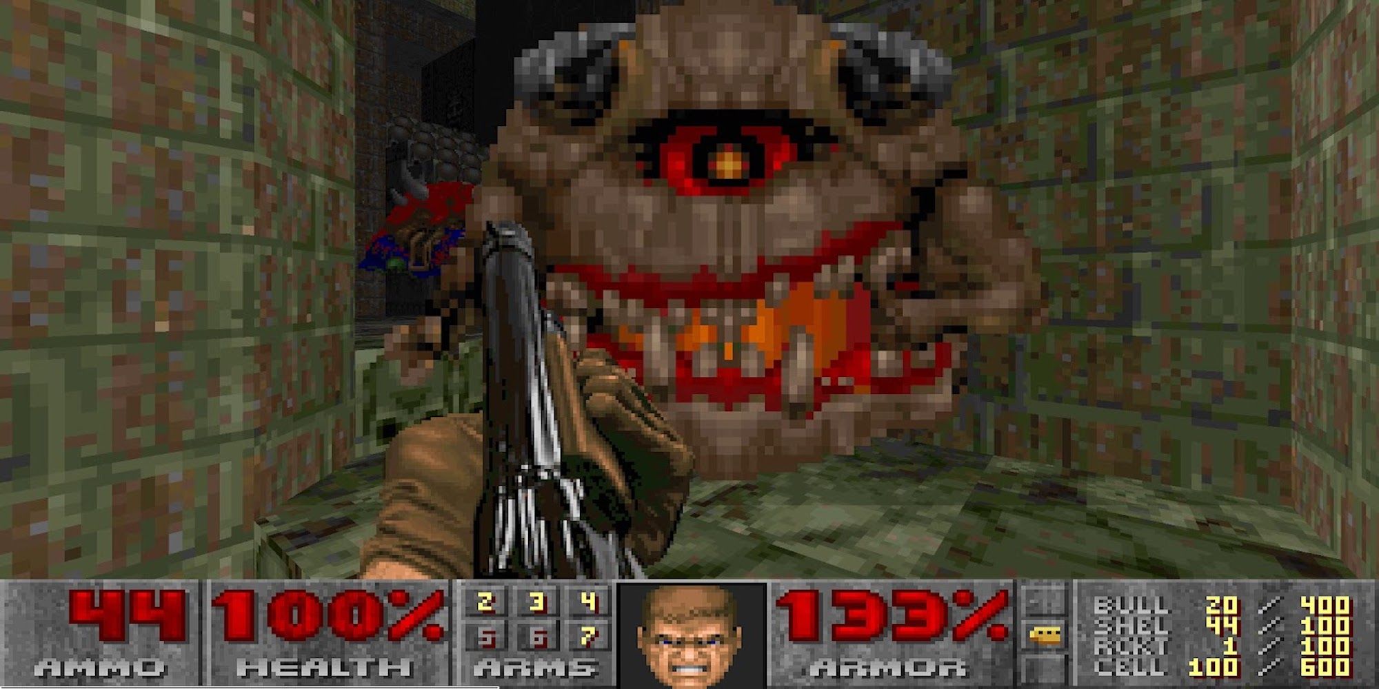 Screengrab from Doom II