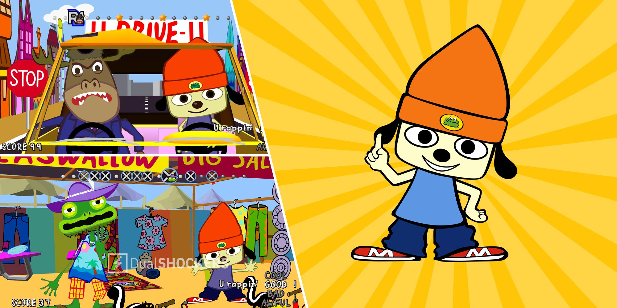 PaRappa the Rapper Review – Wizard Dojo