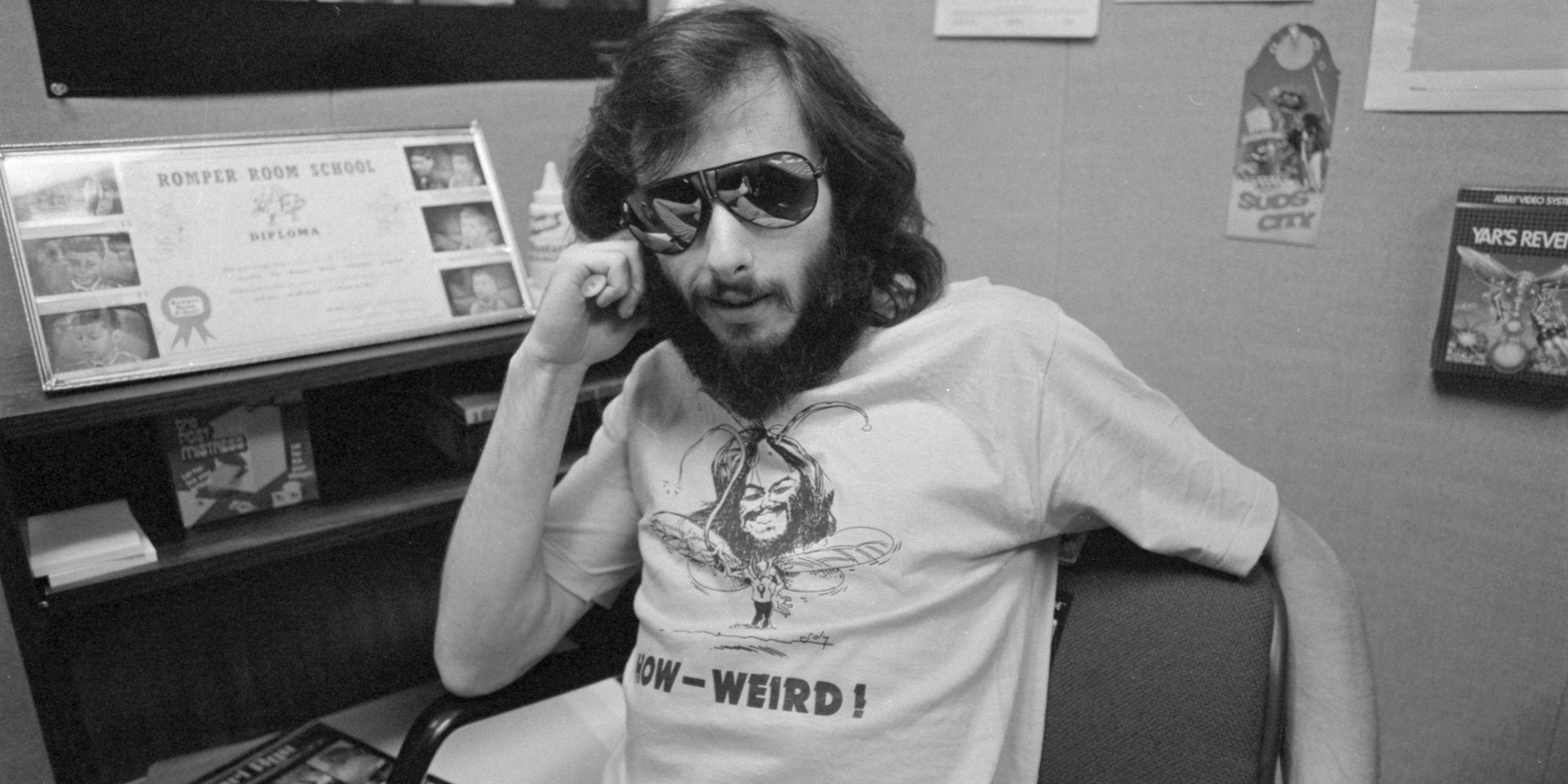 Howard Scott Warshaw in the Romper Room at Atari