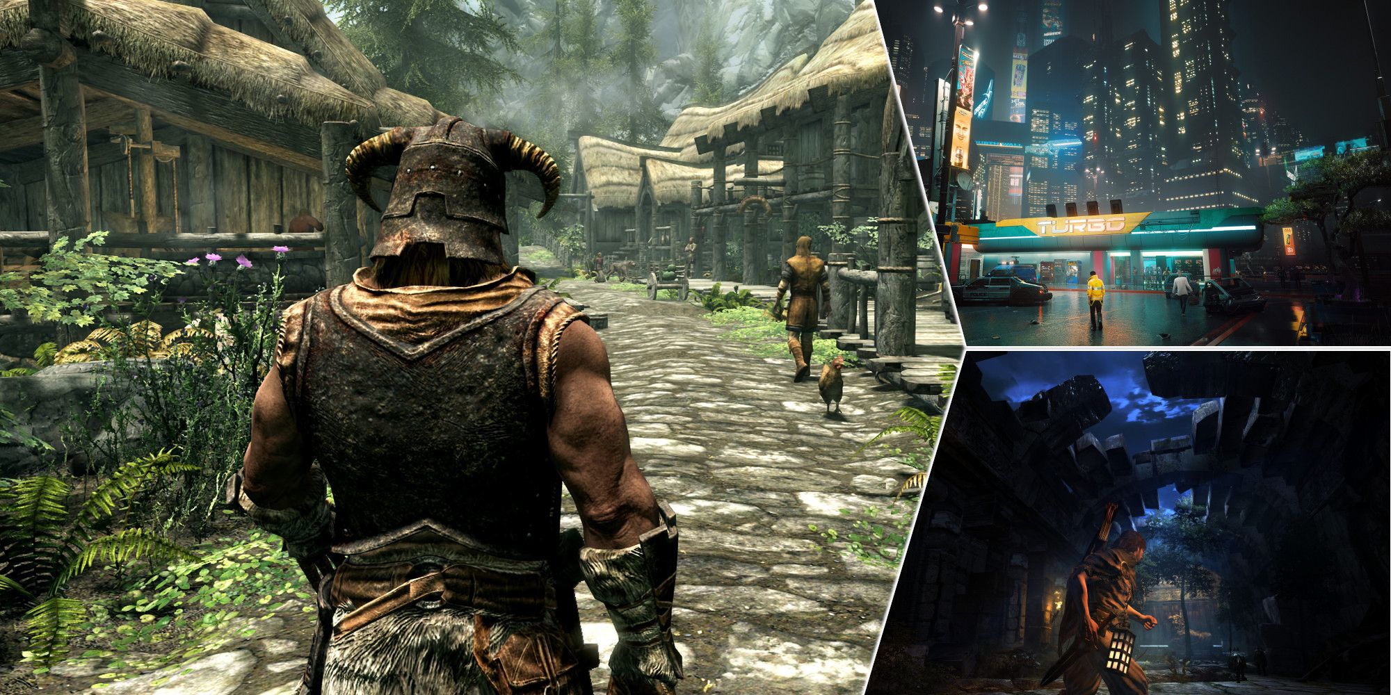 Three games that are good single-player titles for MMORPG fans