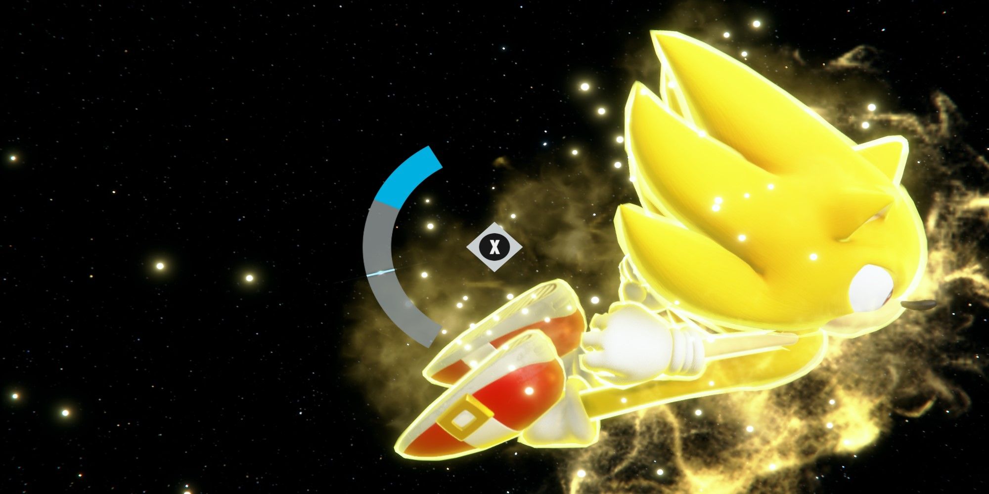 Sonic Frontiers Super Sonic last quick time event in the game during The End battle
