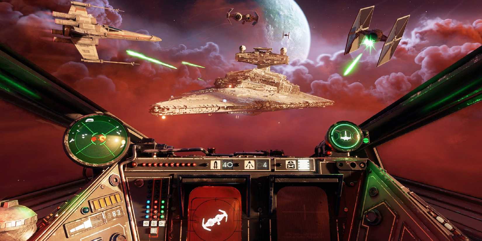 Star Wars Squadrons Cockpit View 