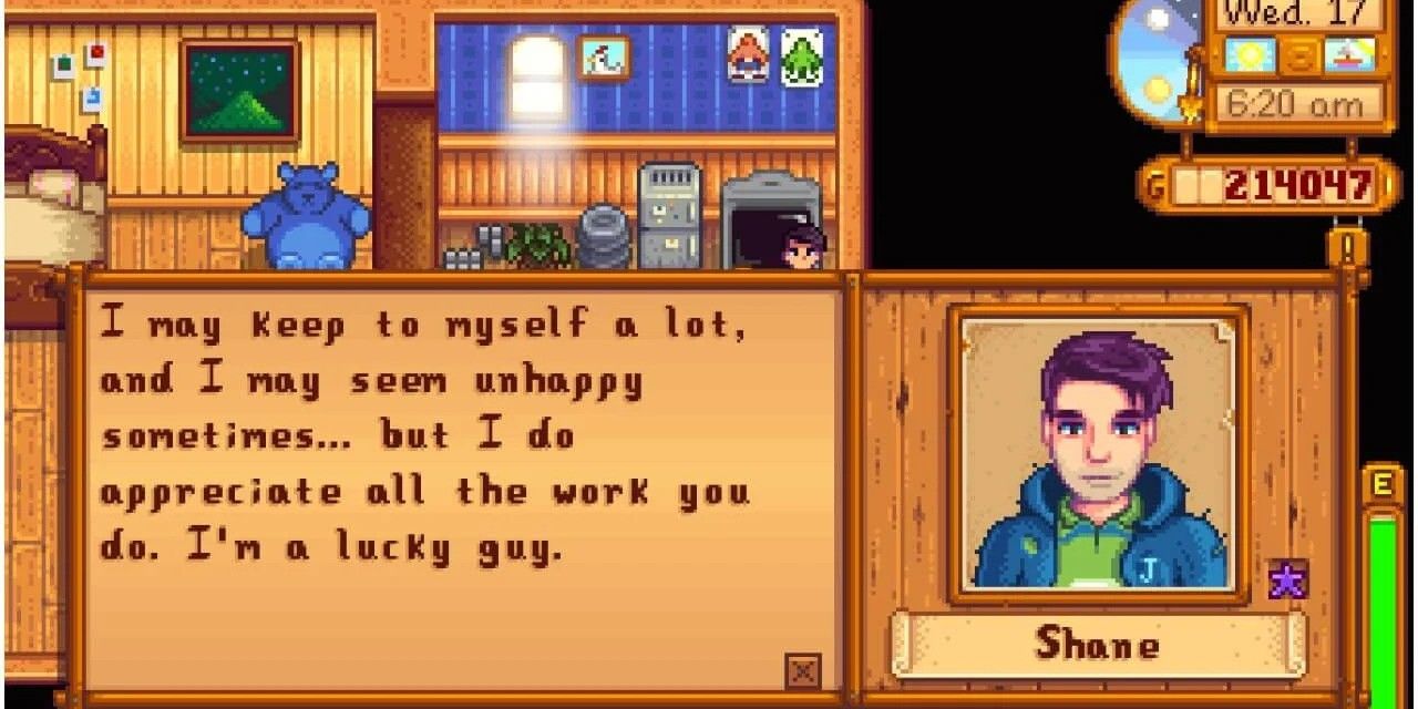 Stardew Valley Best Romances Ranked   Stardew Valley Shane 1 