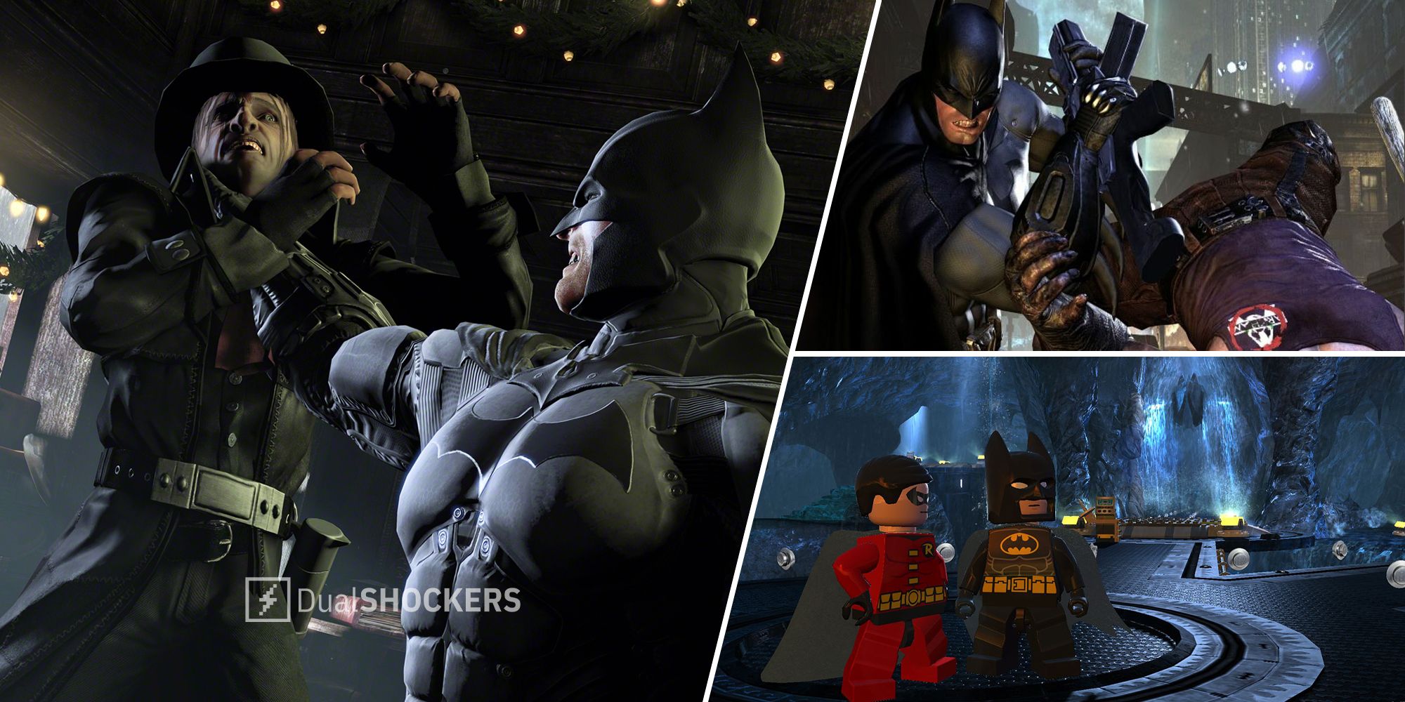 Batman: Arkham Origins, Batman: Arkham City, Lego Batman 2: DC Super Heroes