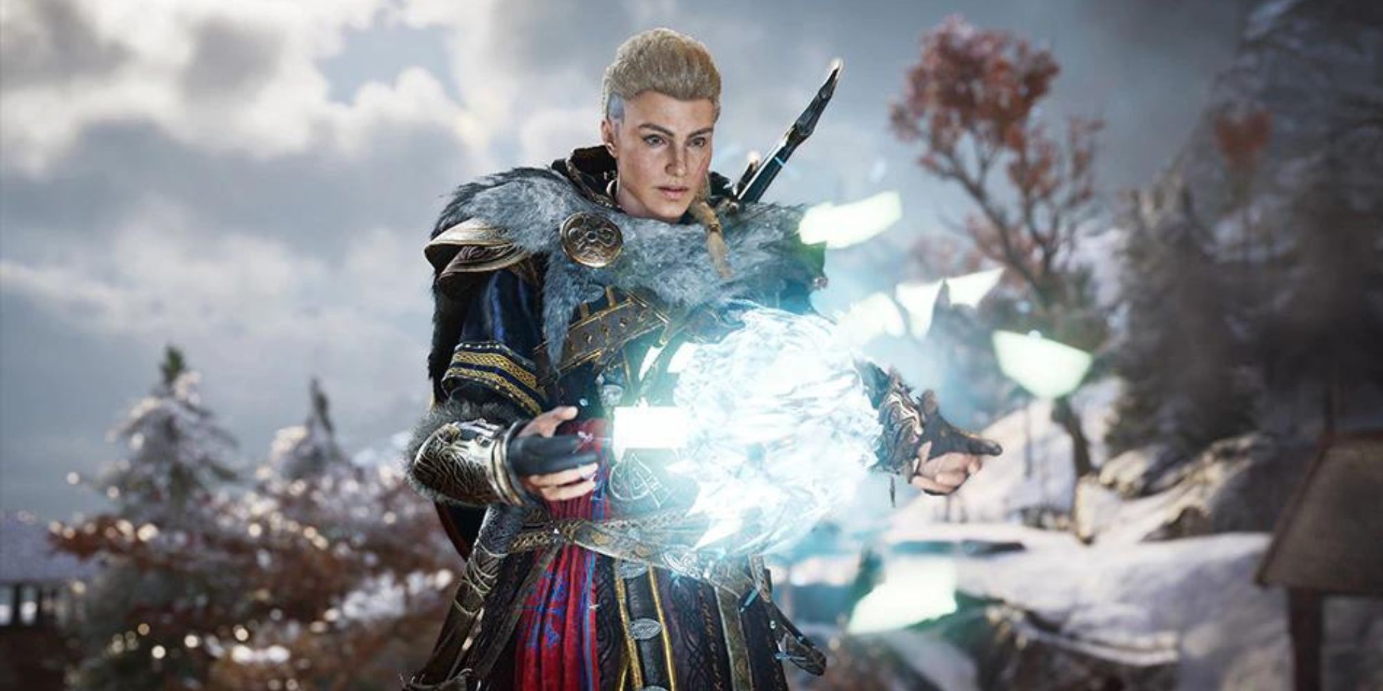 eivor holding a mystical orb in assassin's creed valhalla the last chapter dlc which has released early
