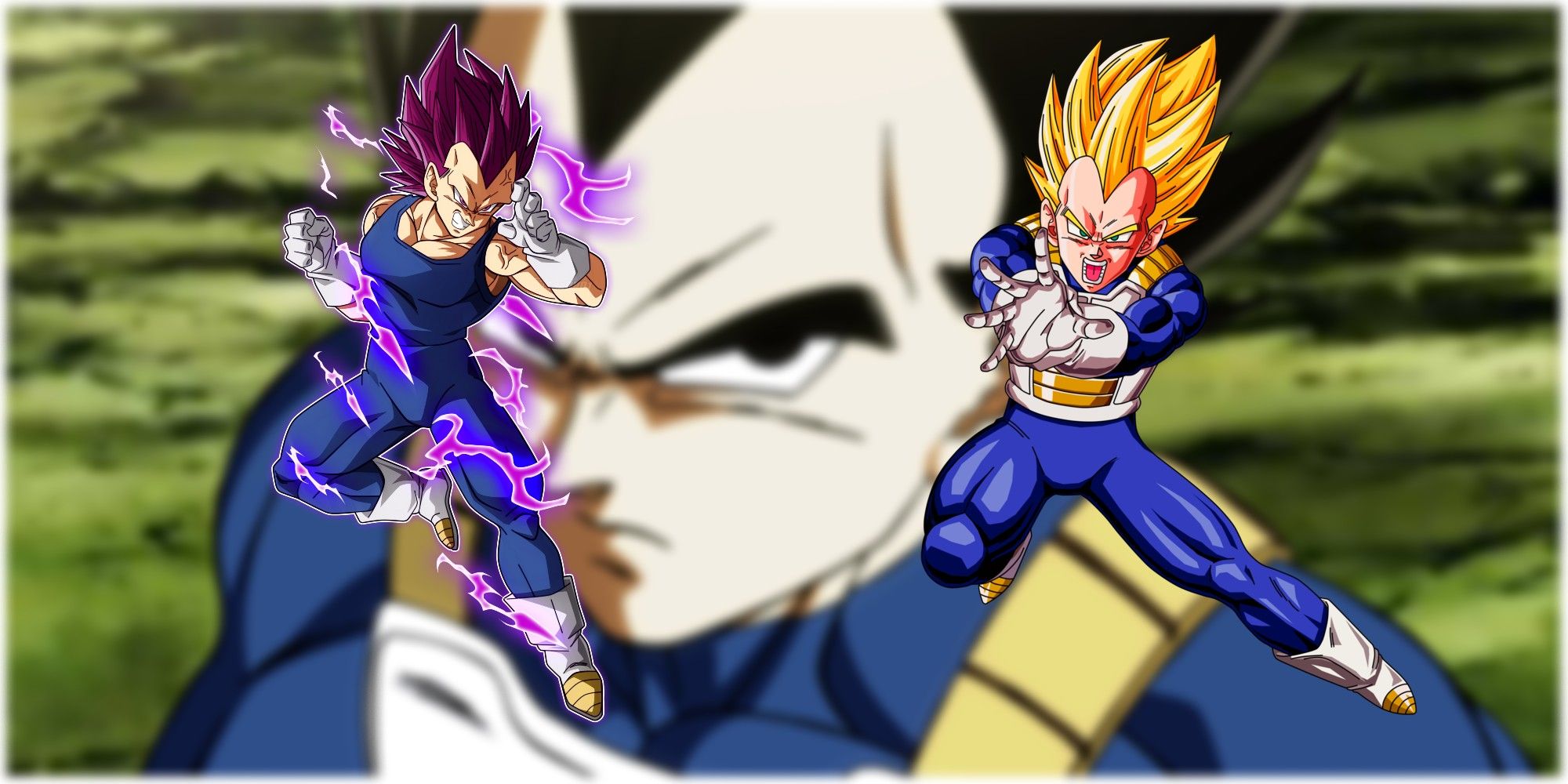 SSJ3 Goku vs Raging SSJ2 Vegeta