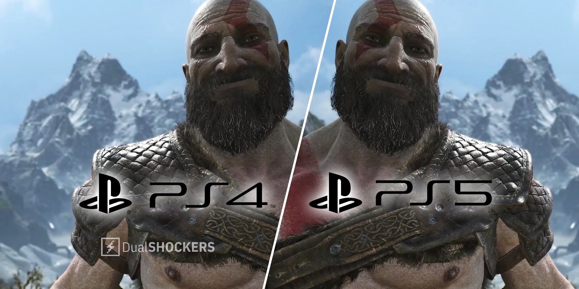 Comparan las versiones de God of War en PS4 y PS5 con las de PC