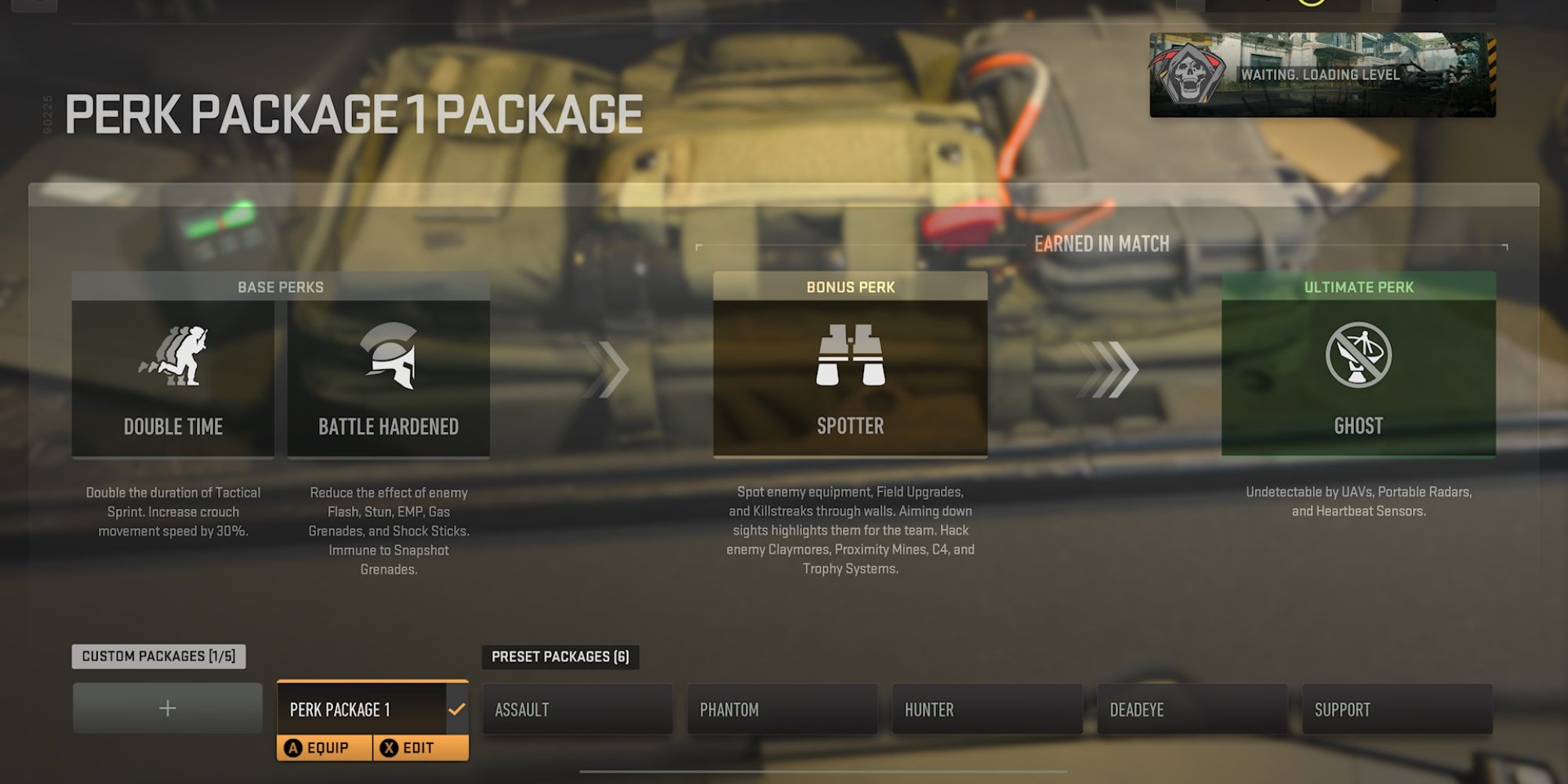 Recommended Modern Warfare 2 X12 Secondary Perk Package