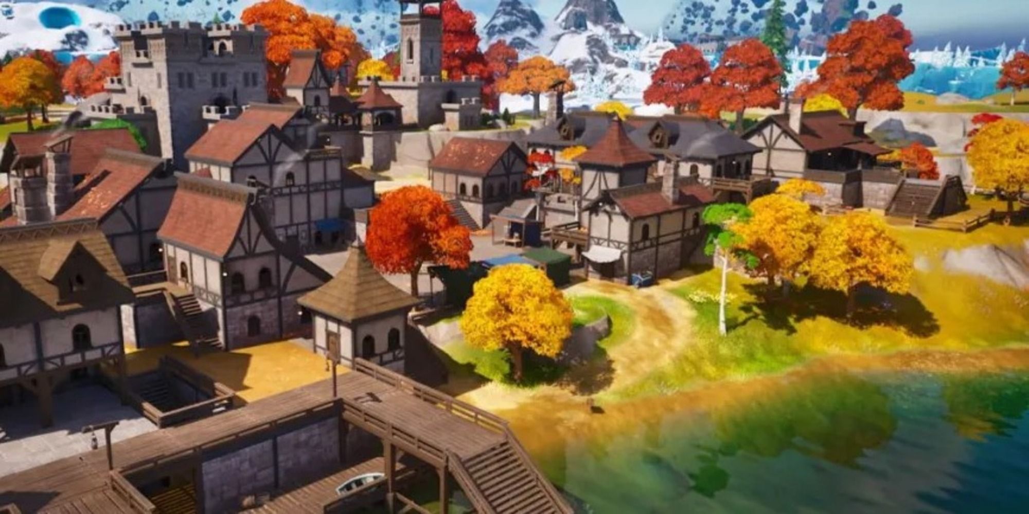 Fortnite Chapter 4 Seasons 1 and 2 Anvil Square
