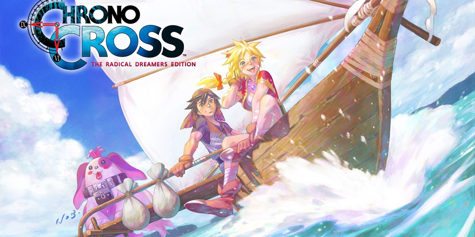 Chrono Cross The Radical Dreamers Edition remake remaster promotional art on ship