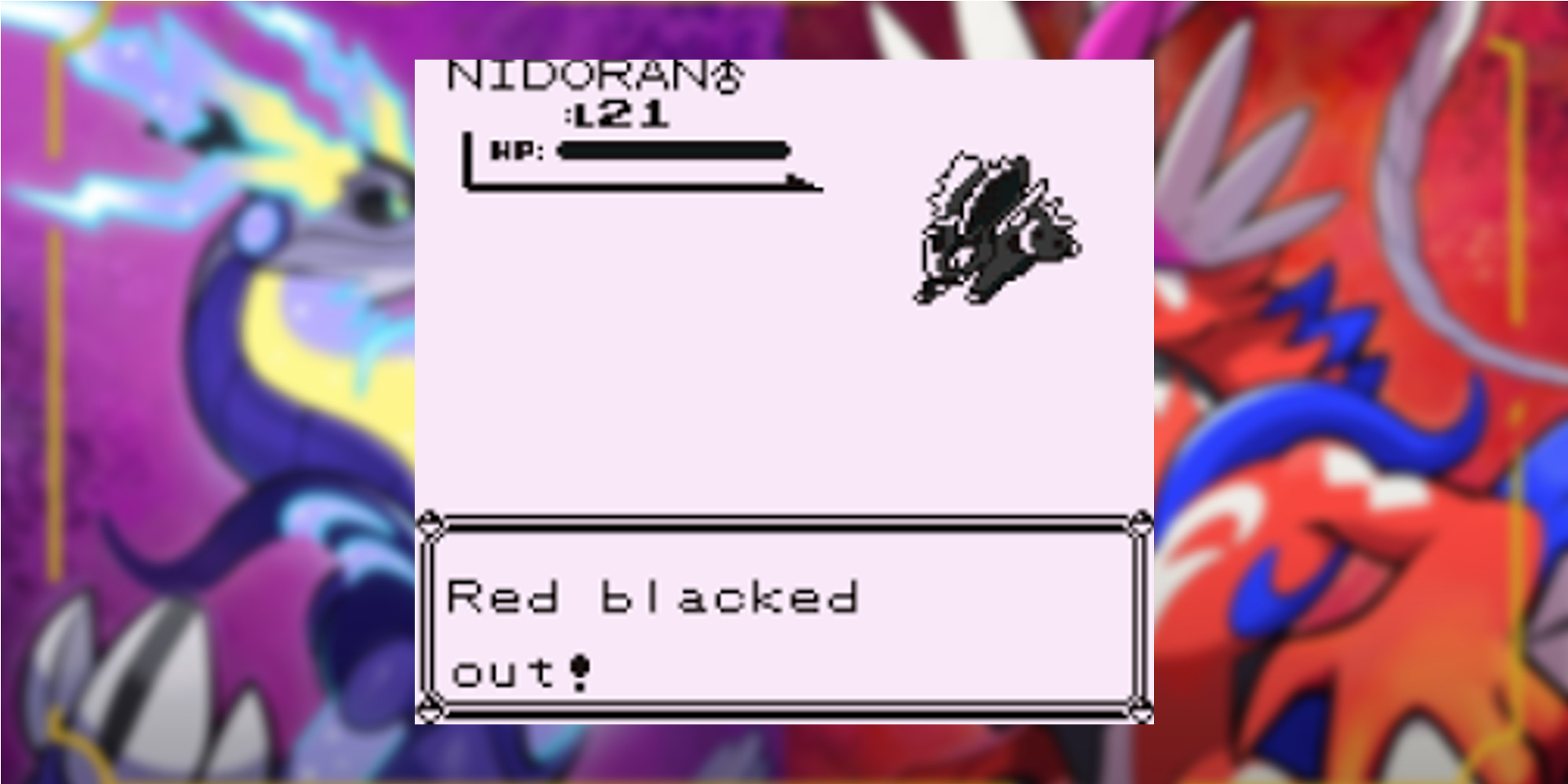 an old Pokemon blackout screen