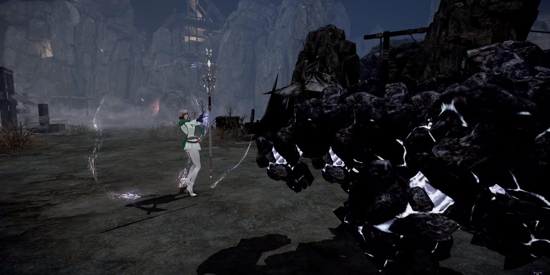 Image of gameplay from the Lost Ark Gameplay Trailer.