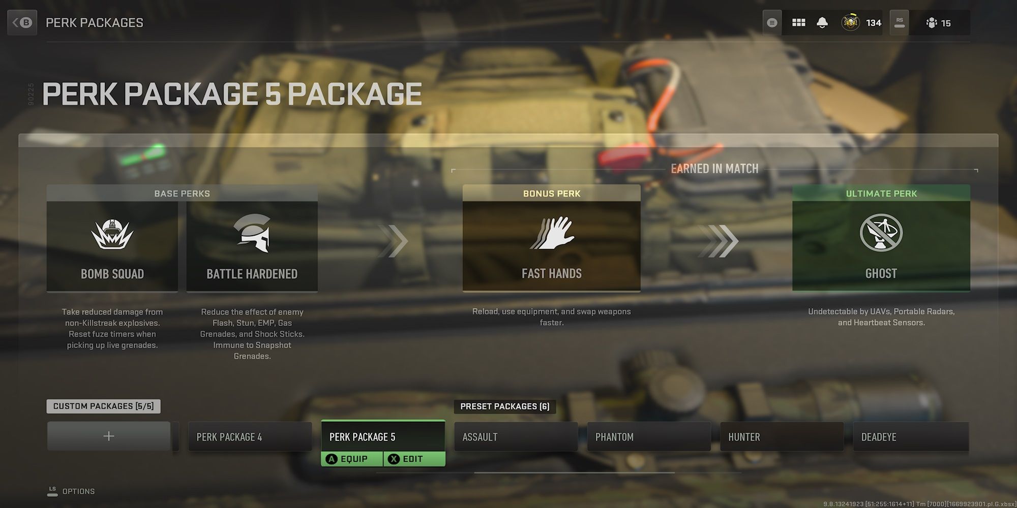 Recommended Perk Package for P890 Secondary Weapon in Modern Warfare 2 Multiplayer