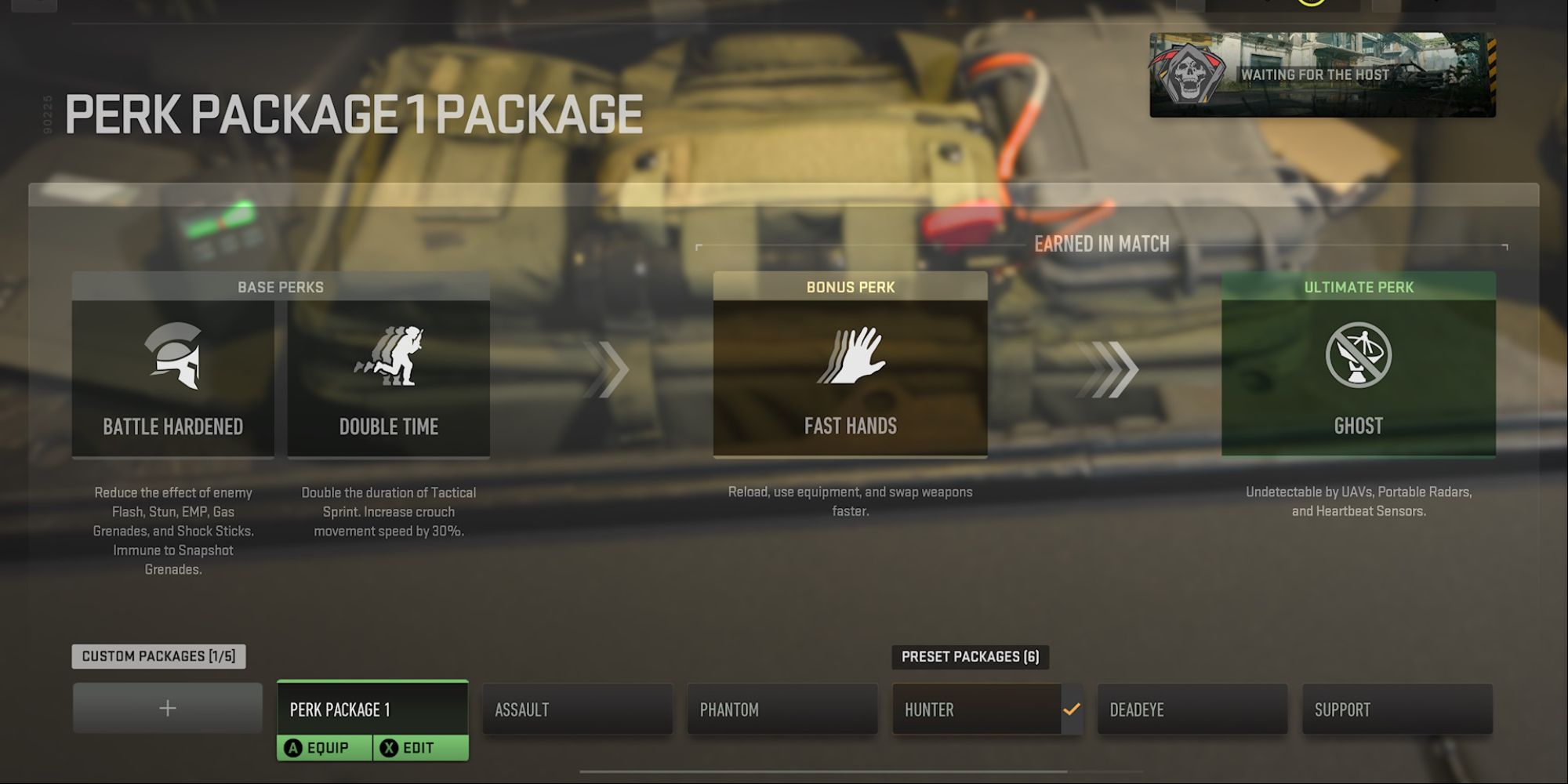 Modern Warfare 2 Multiplayer .50 GS Secondary Recommended Perk Package