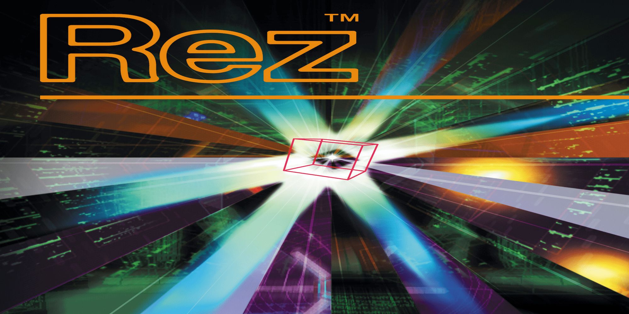 Rez title screen
