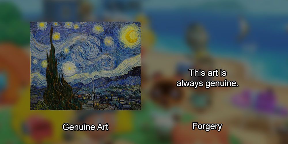 Animal Crossing New Horizons All Real Paintings