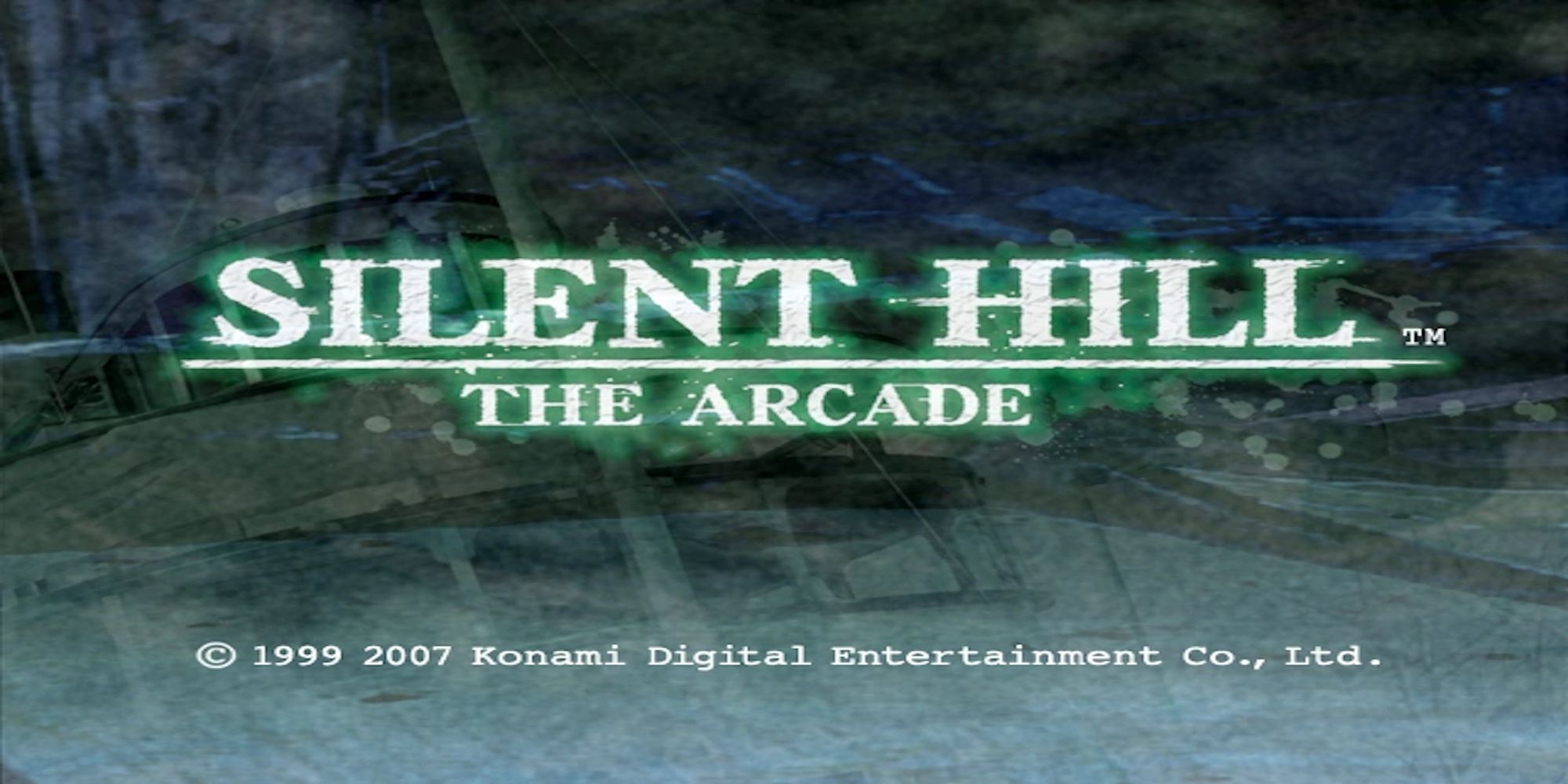 Silent Hill: The Arcade title screen