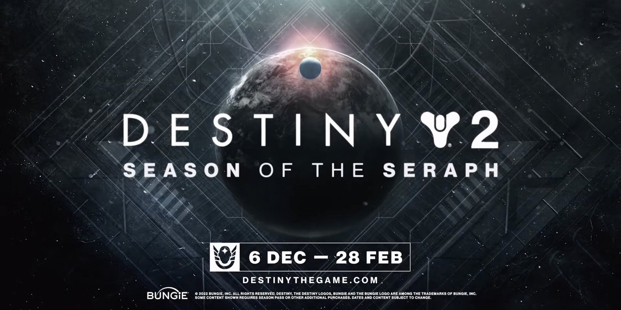 destiny 2 season of the seraph date range splash screen
