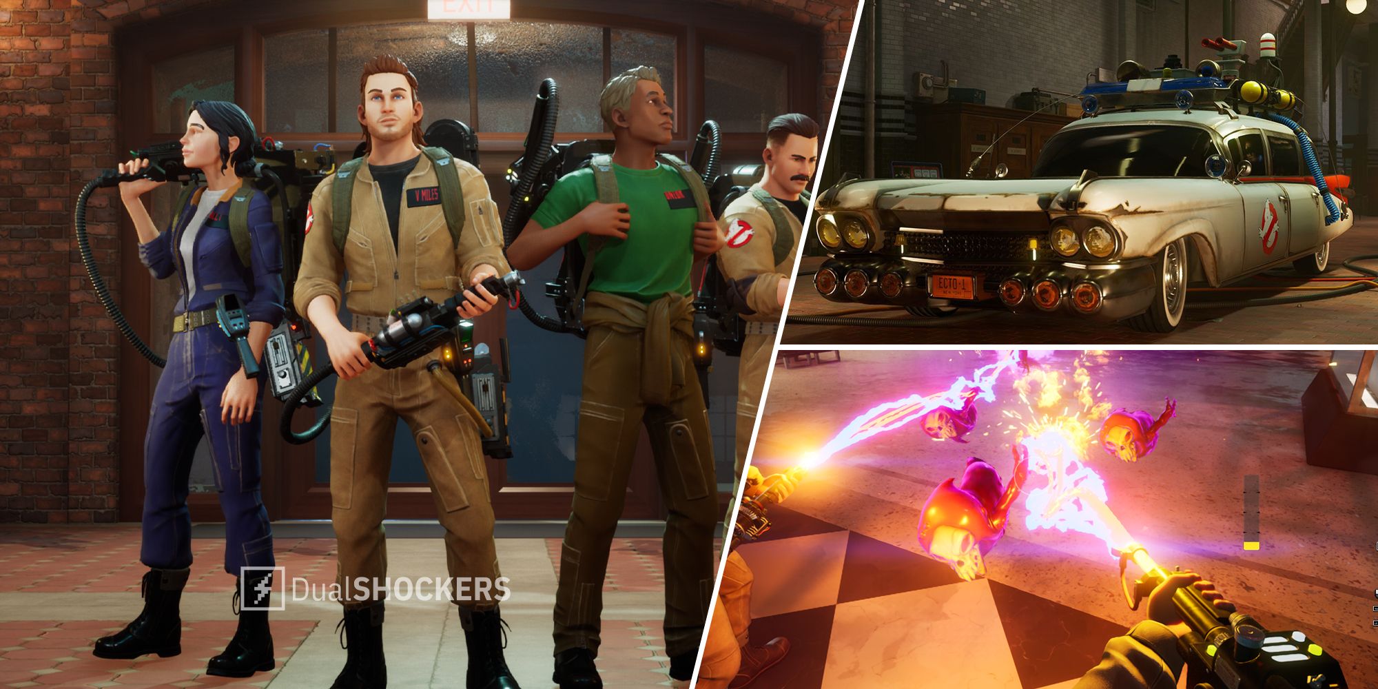 Ghostbusters: Spirits Unleashed characters, ECTO-1, gameplay