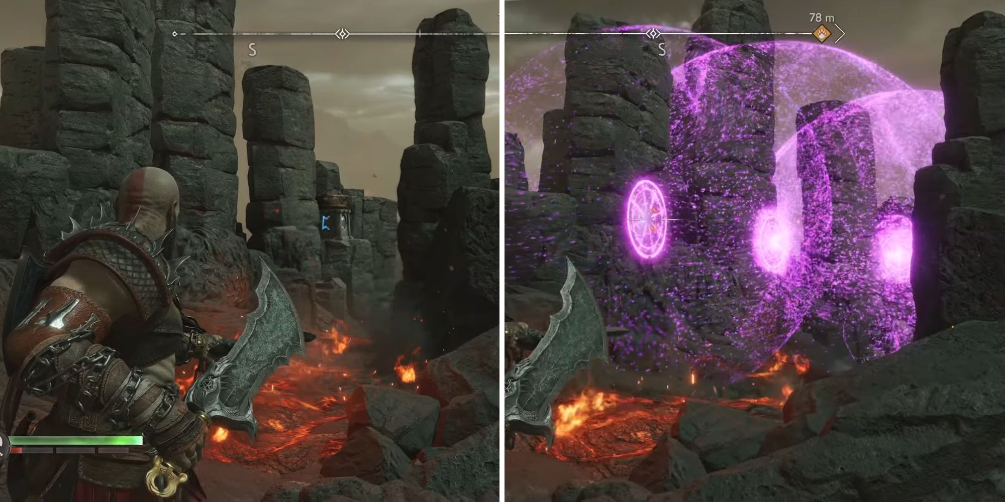 God Of War Ragnarok Muspelheim's Burning Cliffs Nornir Chest Guide