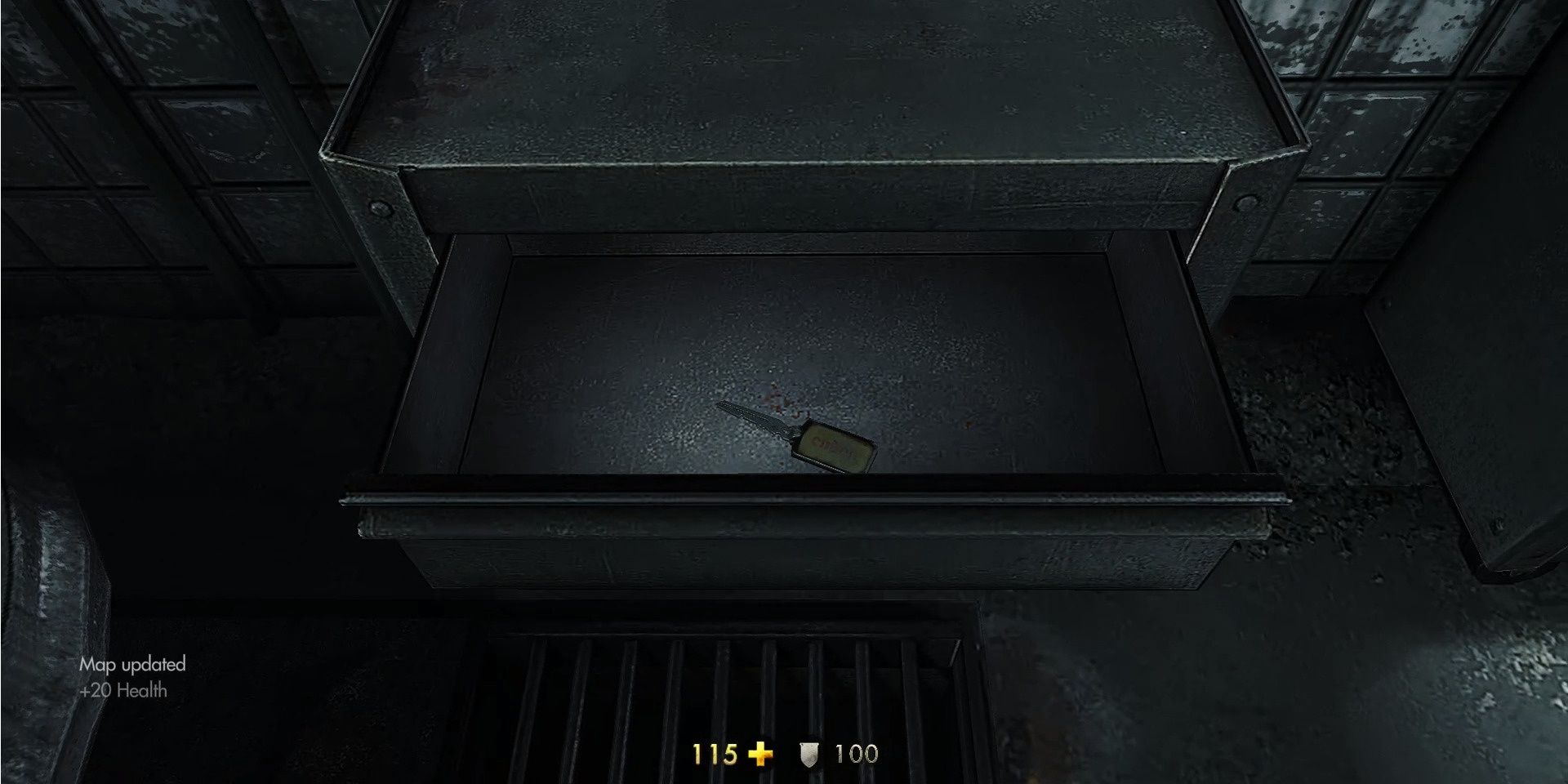 Image of the key to open the room in Wolfenstein: The New Order.