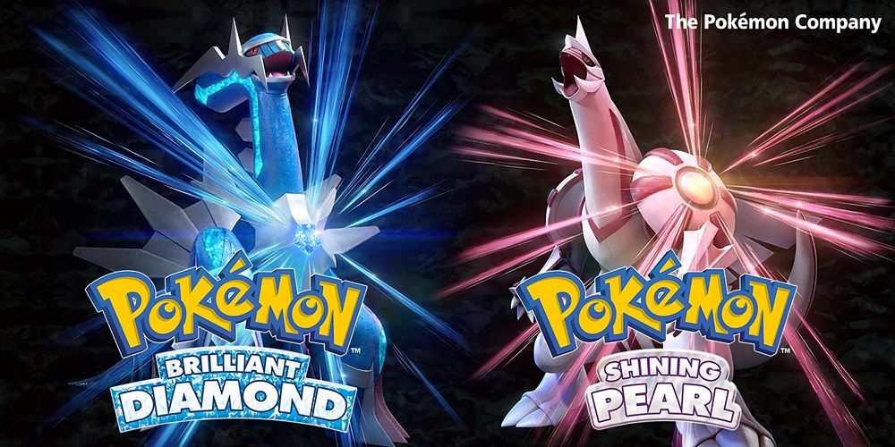 pokemon brilliant diamond and shining pearl cover art