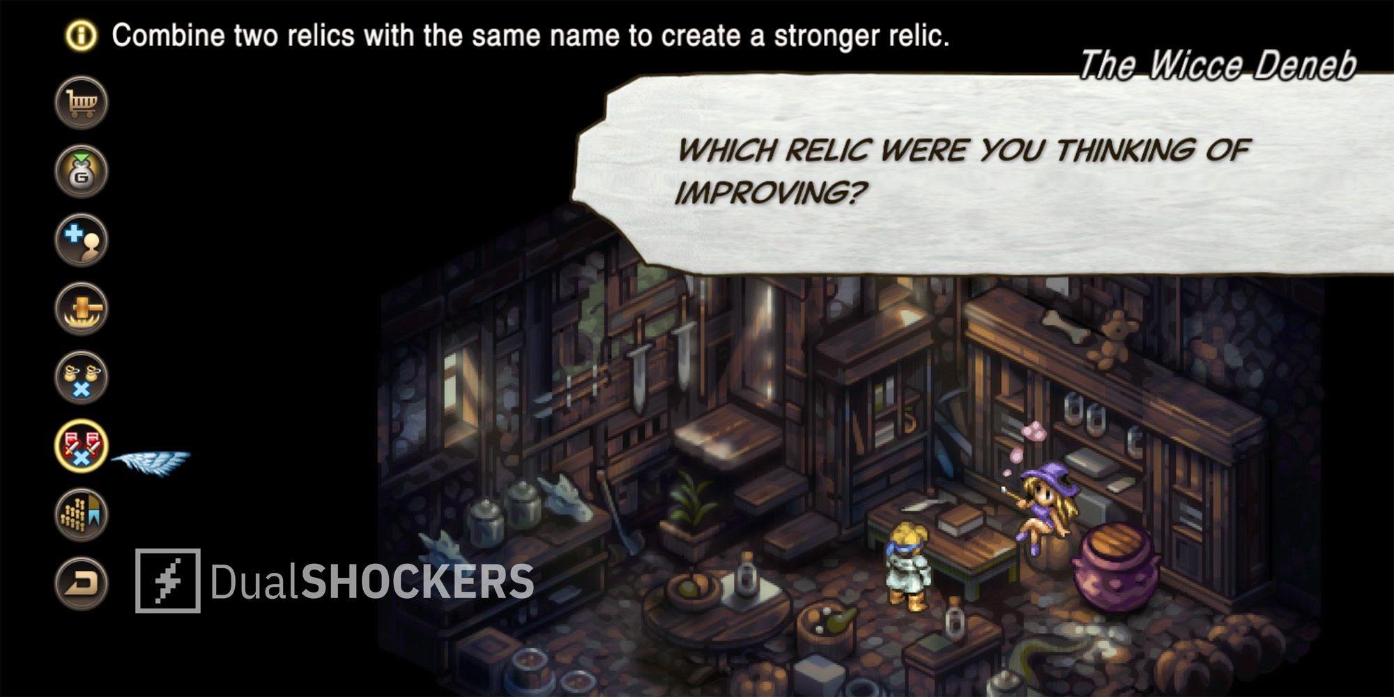 Tactics ogre reborn how to find and upgrade relics