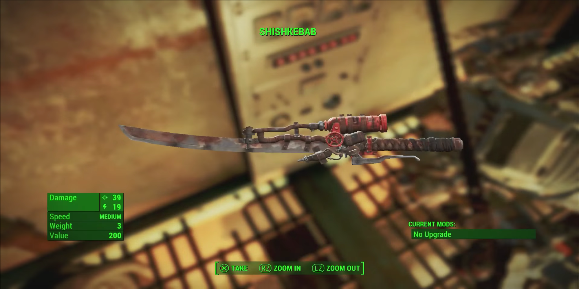 Fallout 4 меч абрахама фото 5