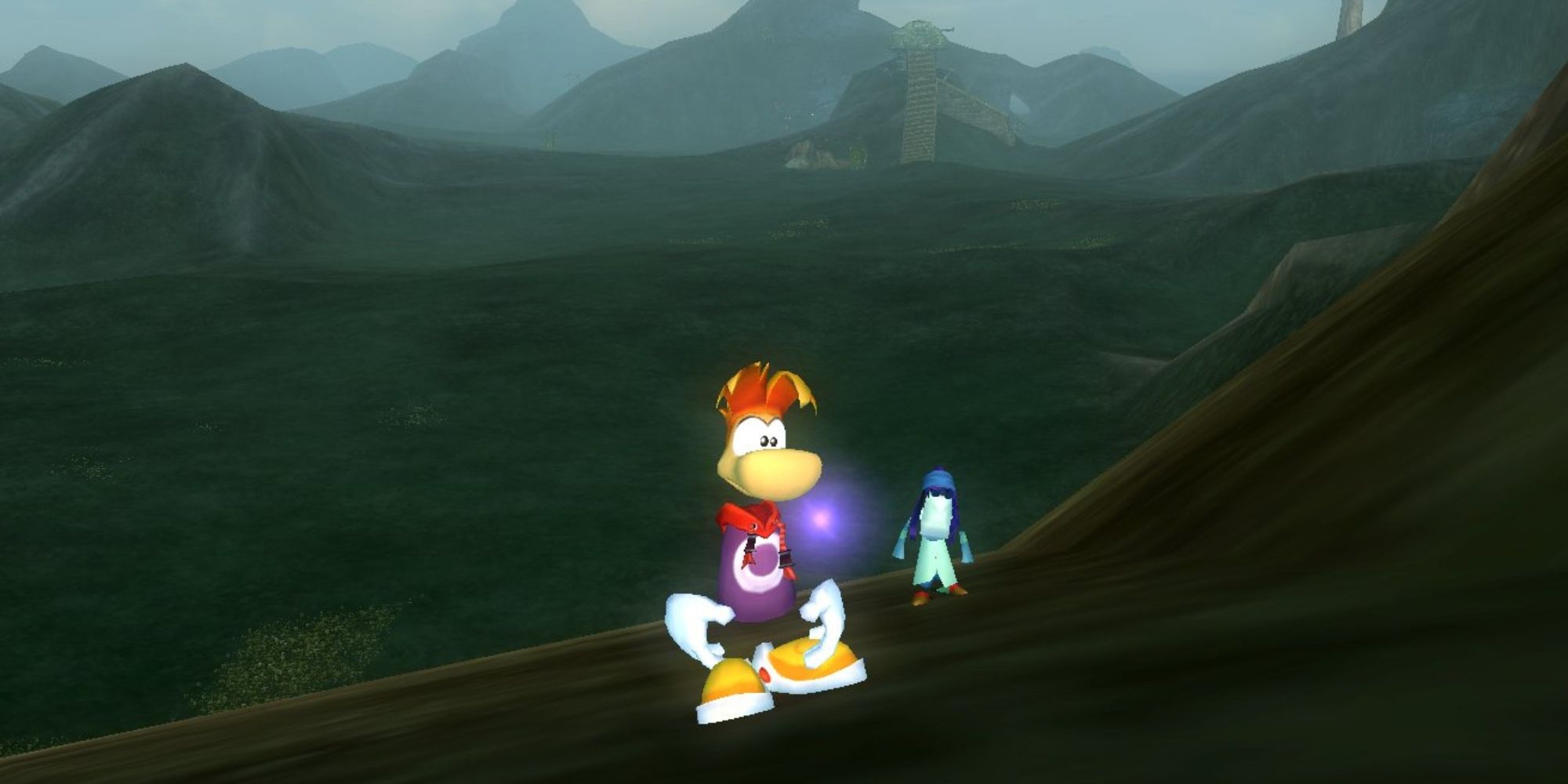 Official concept art of the video game rayman 4