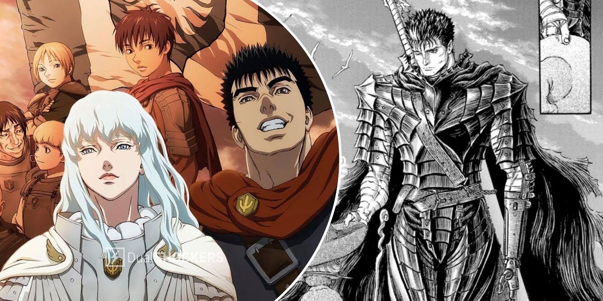 How well does the Berserk anime follow the manga, and what is the