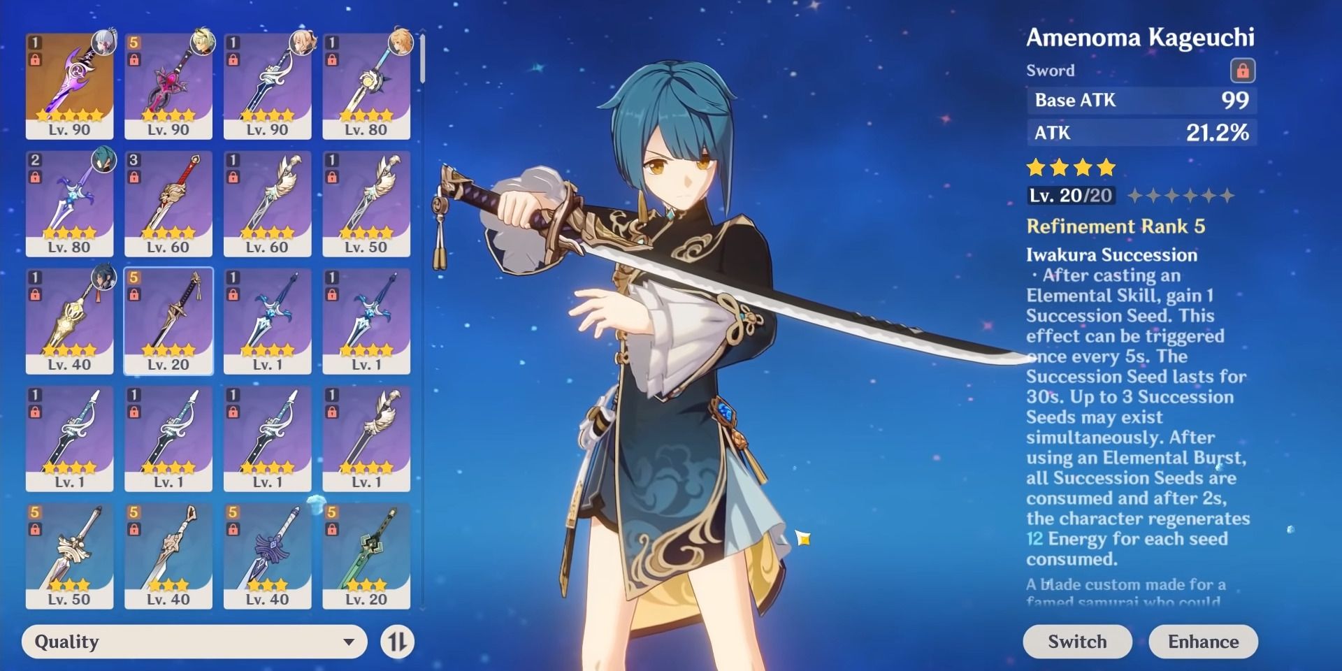 Genshin Impact Xingqiu Best Builds, Weapons, & Teams