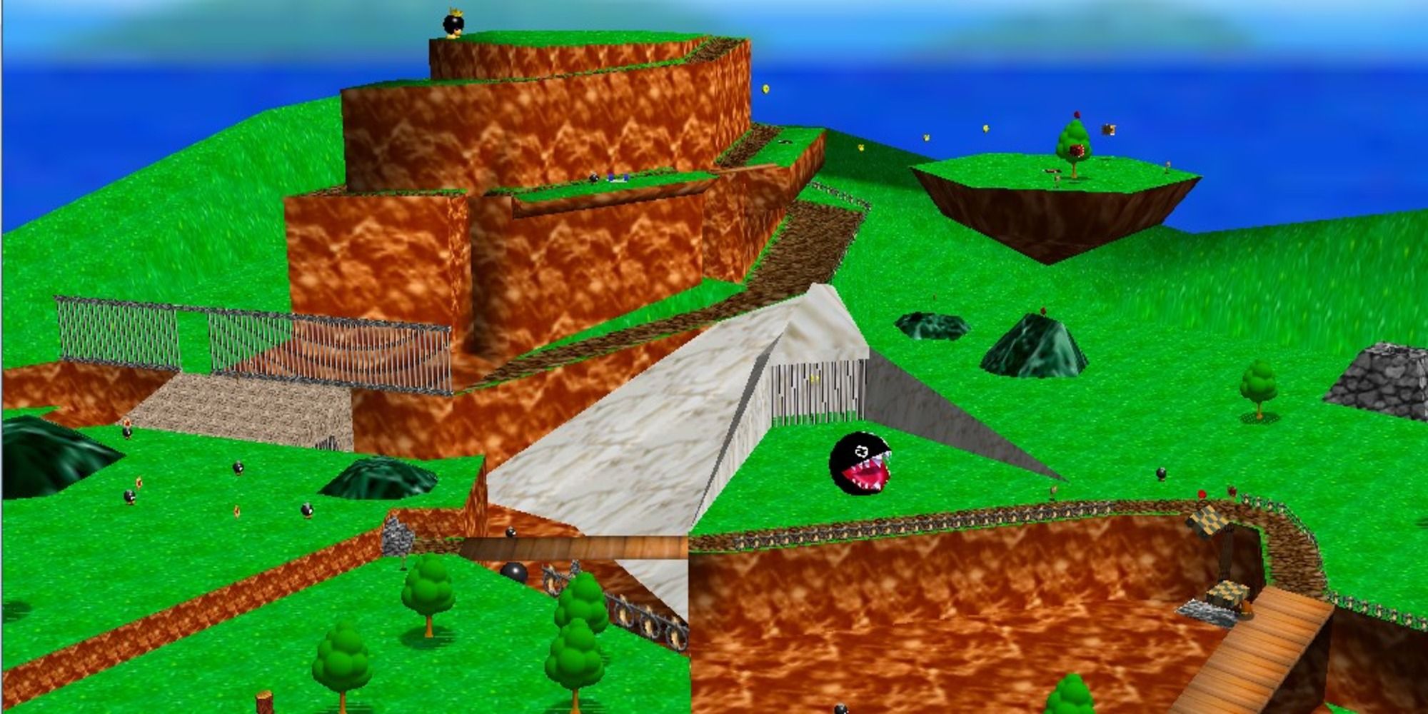 Super Mario 64 BoomBomb Battlefield