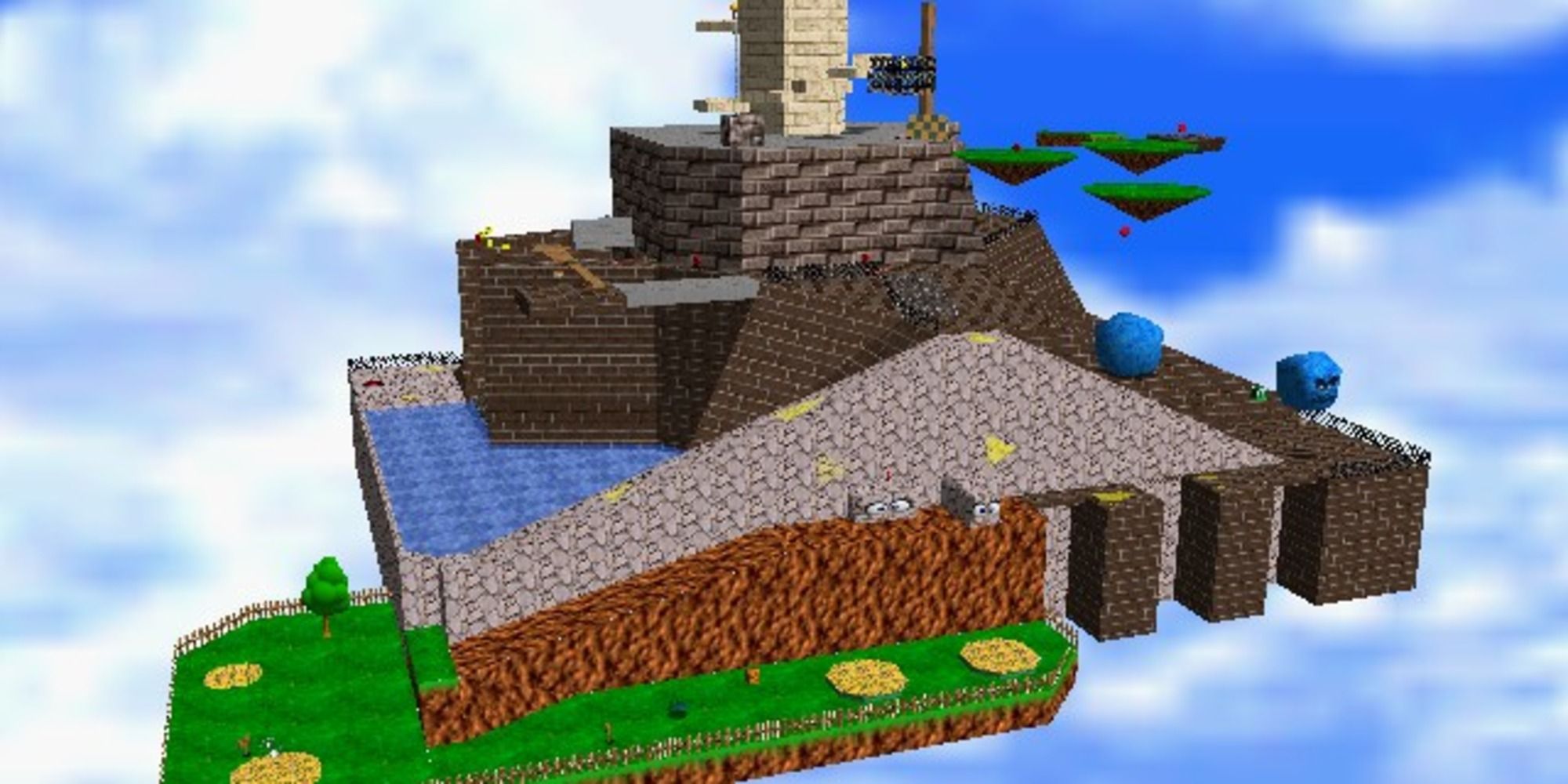 Super Mario 64 Whomp's Fortress