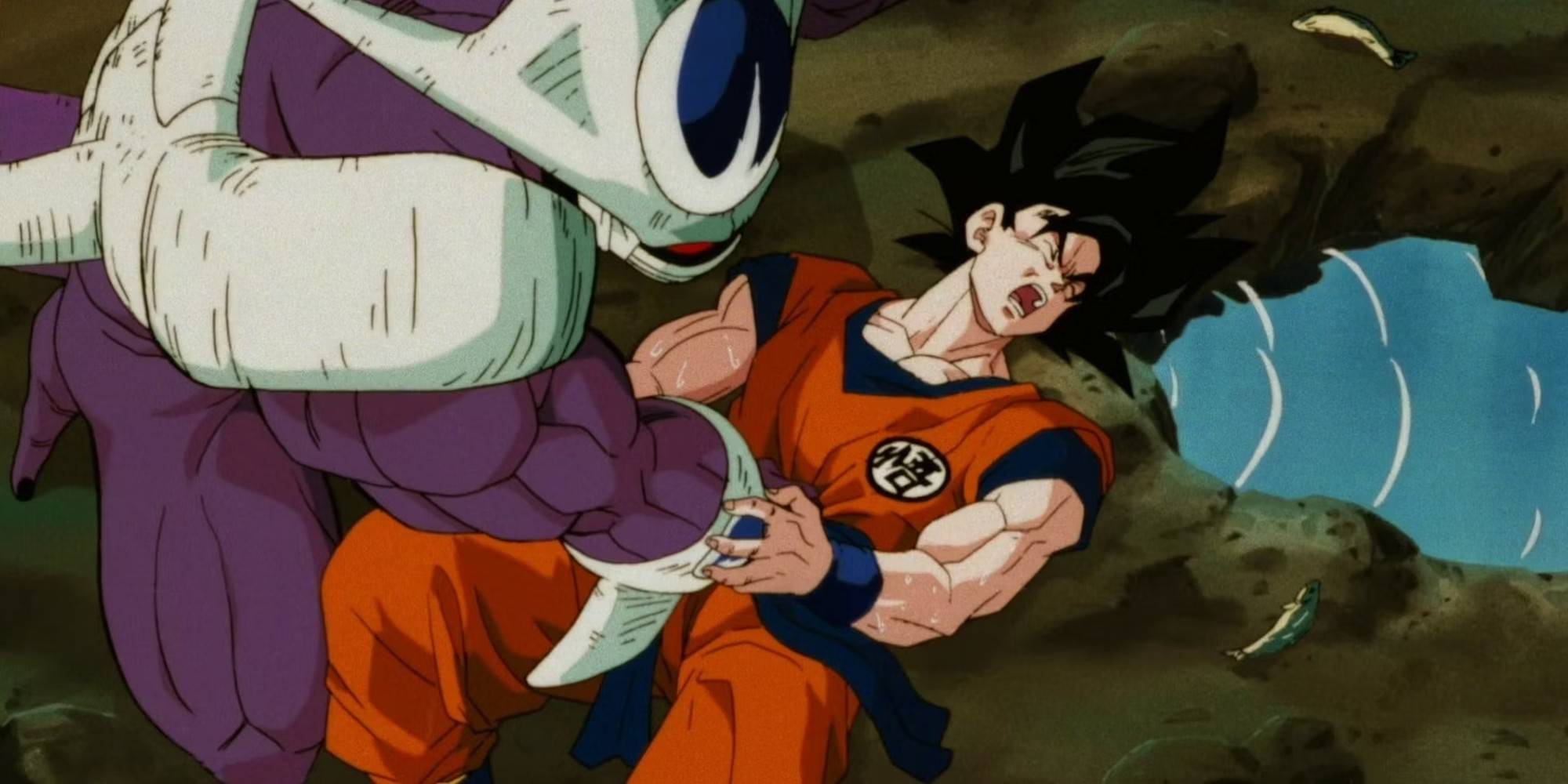 Goku gut punch