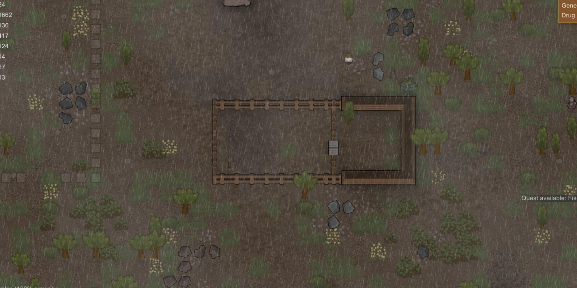 Animal Pen in RImworld