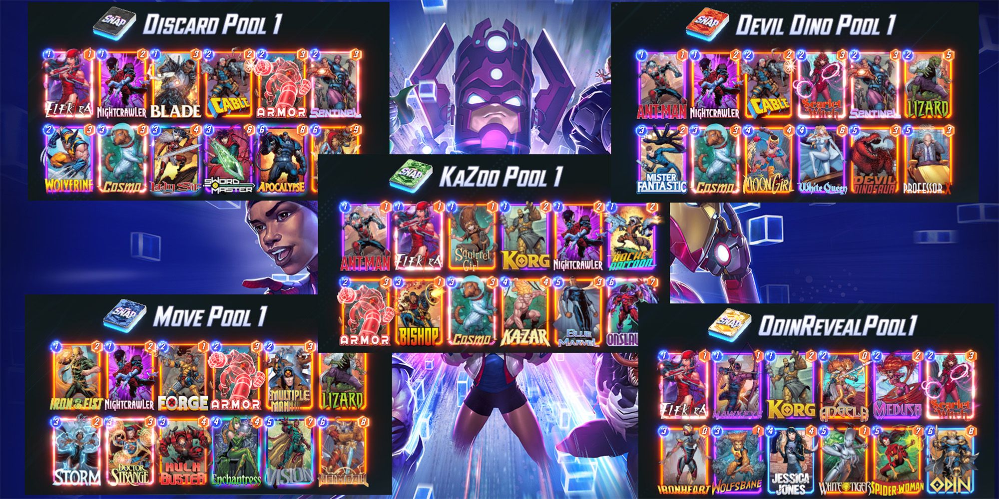 Here Are The Four Best Tier 1 'Marvel Snap' Decks In The December Meta