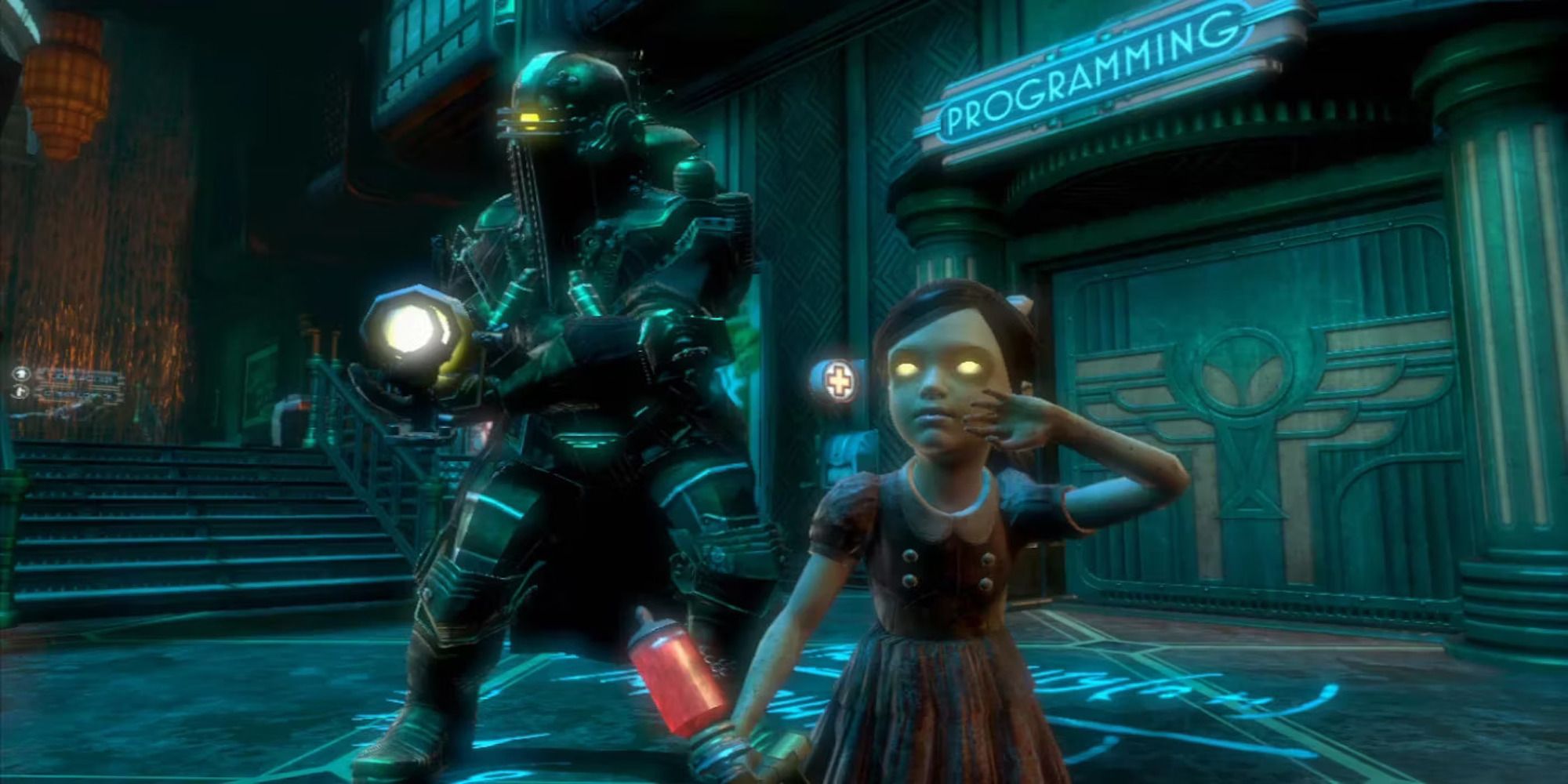 Big Daddy and Little Sister (BioShock)