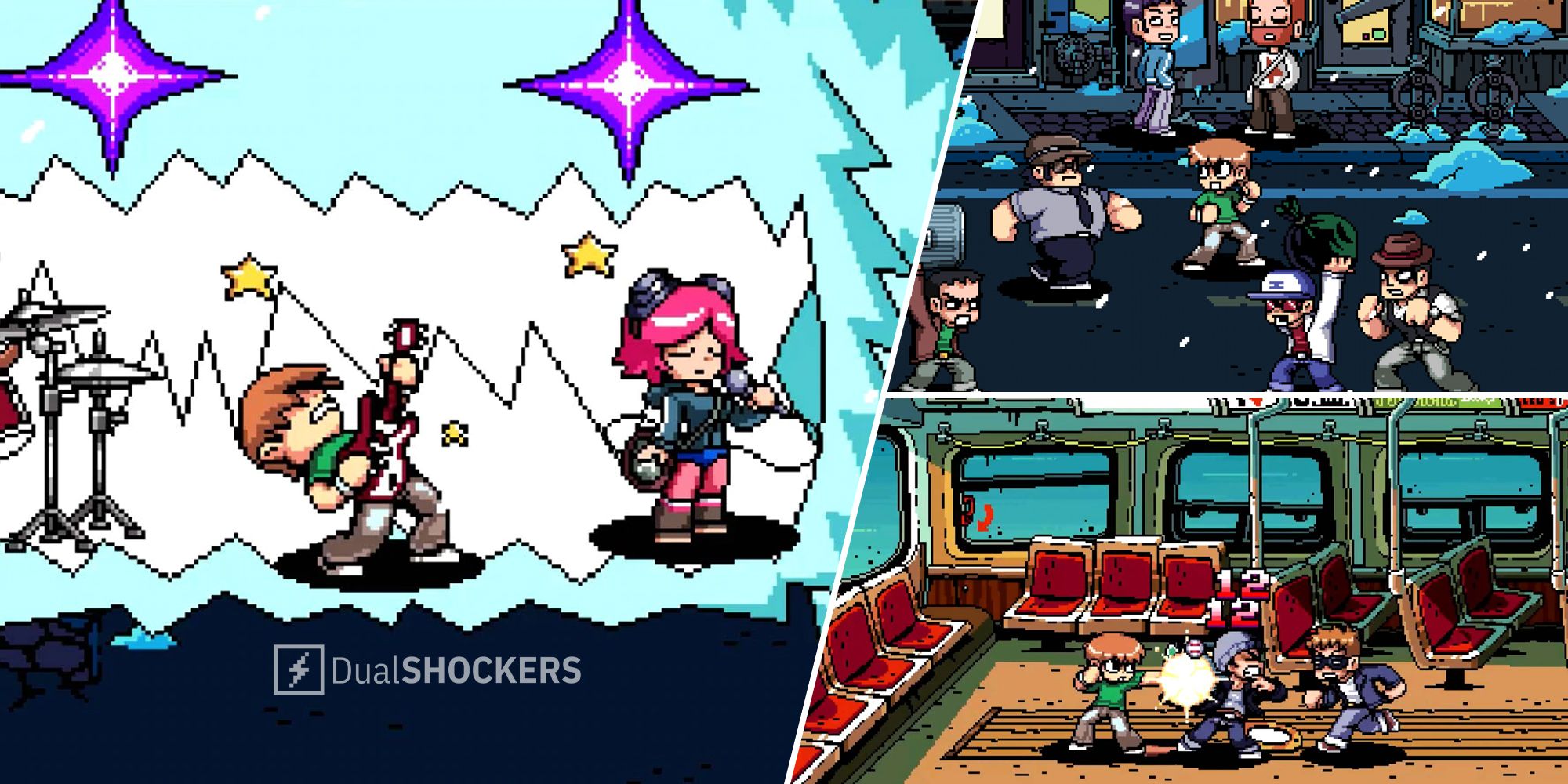  Scott Pilgrim vs. The World – Complete Edition gameplay comic and pixel style fighting game