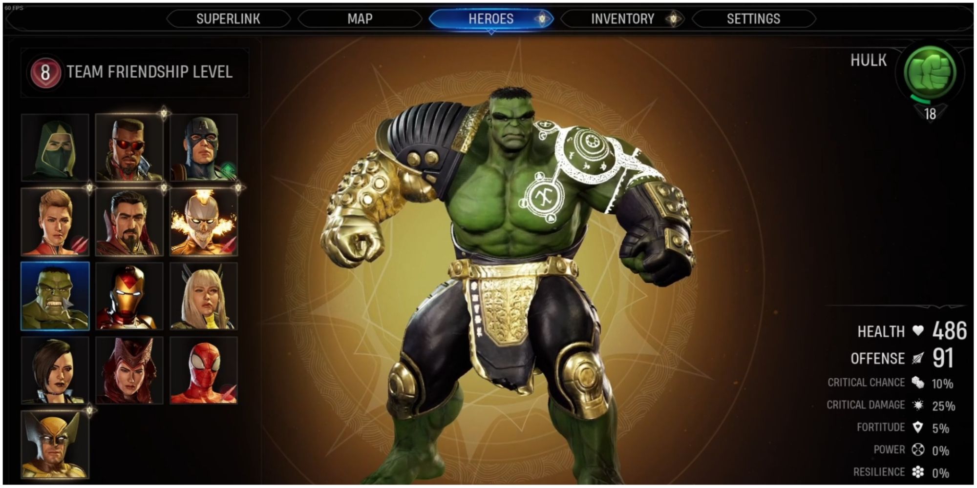 Marvel's Midnight Suns hulk