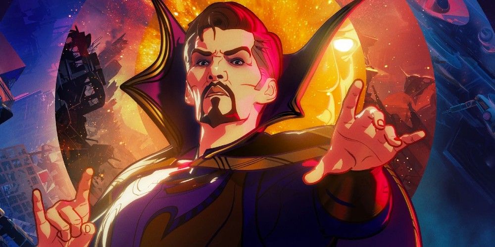 dark doctor strange is about to cast a spell