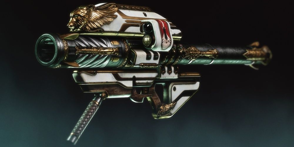 The Gjallarhorn Exotic Weapon From Destiny 2.