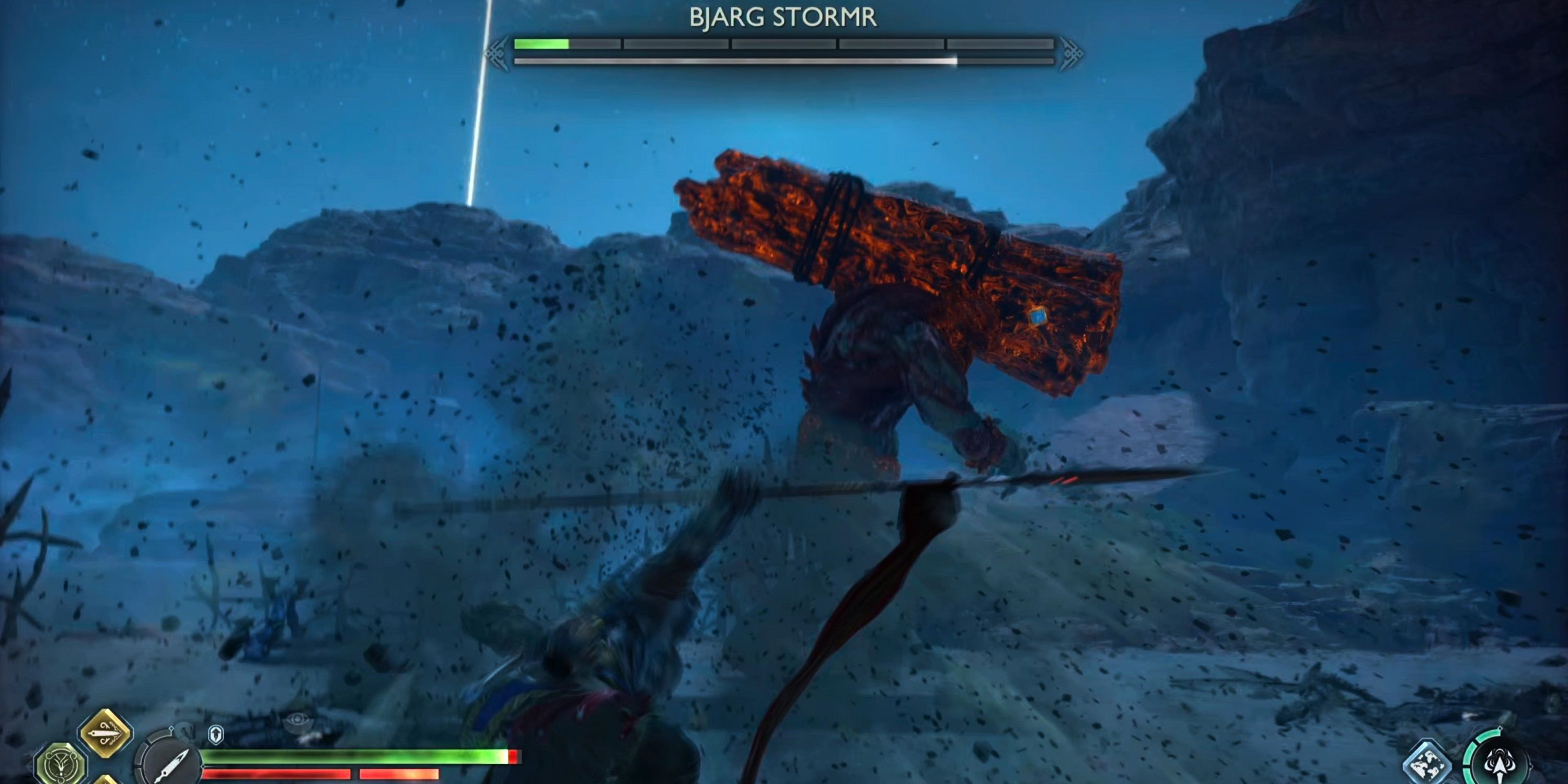 God Of War Ragnarok How To Beat Bjarg Stormr