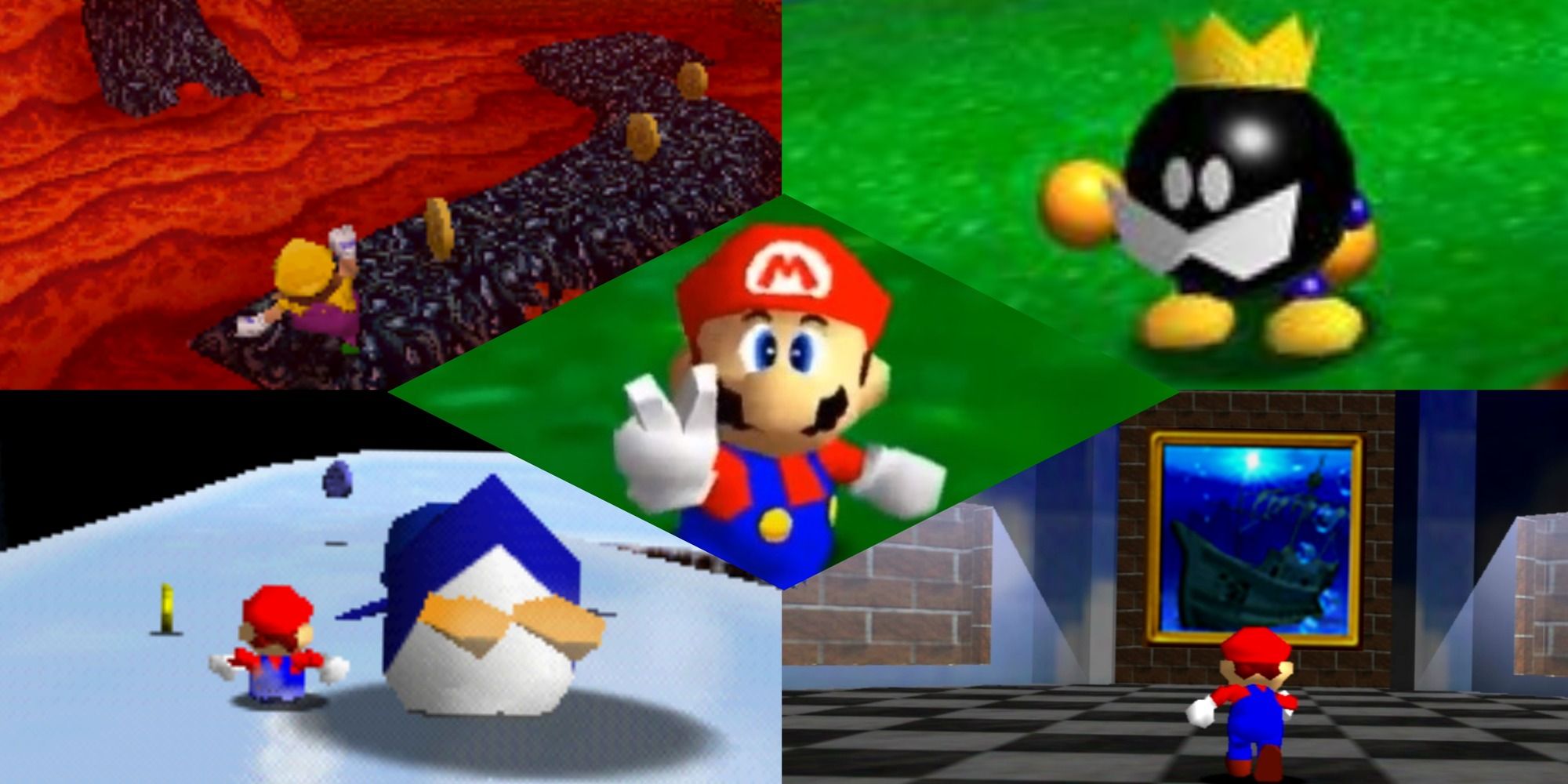 Super Mario 64 Worlds Levels Cover Photo
