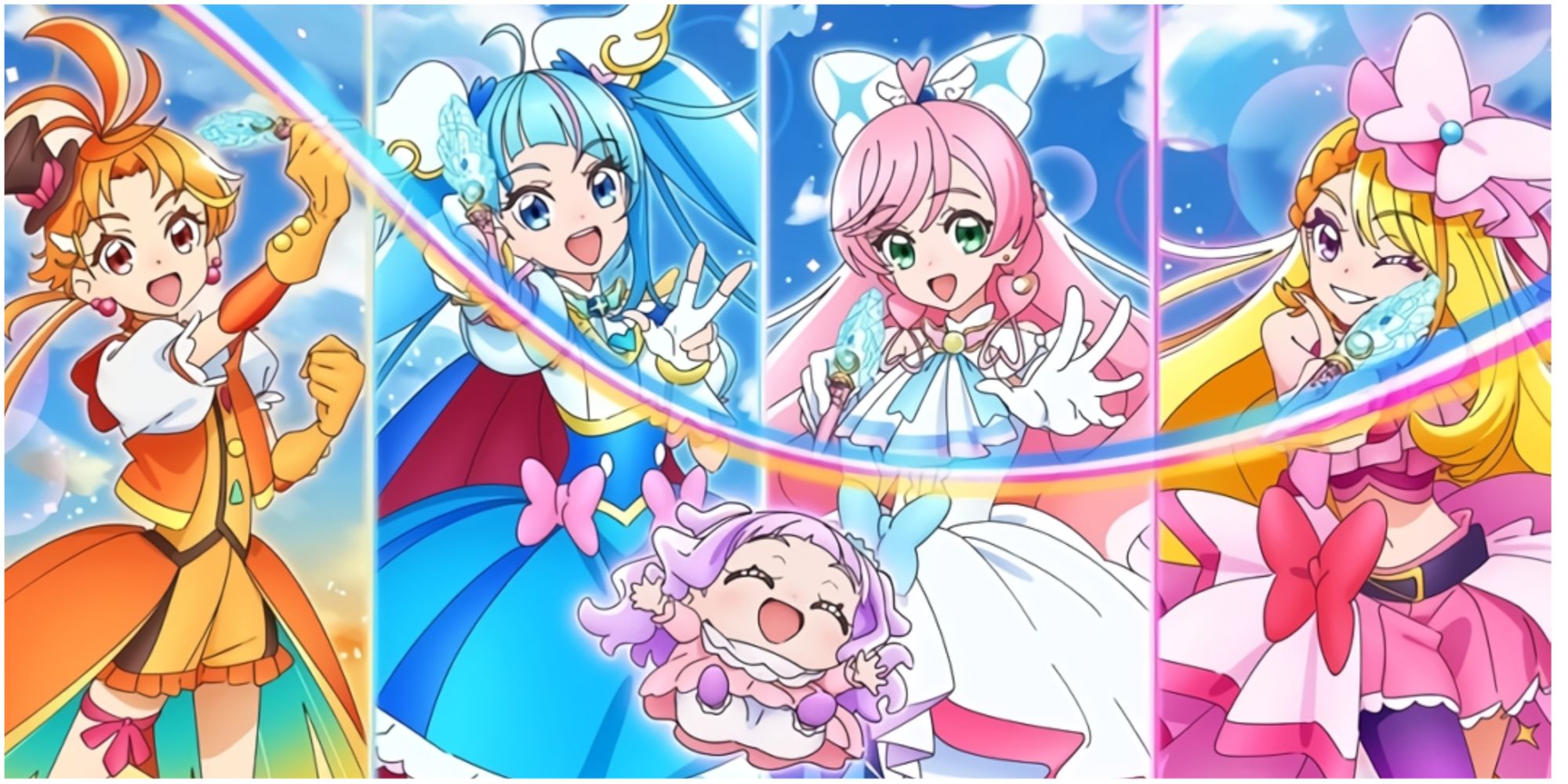 Hirogaru Sky Precure! 2023 Pretty Cure Logo Revealed! ☁️ 