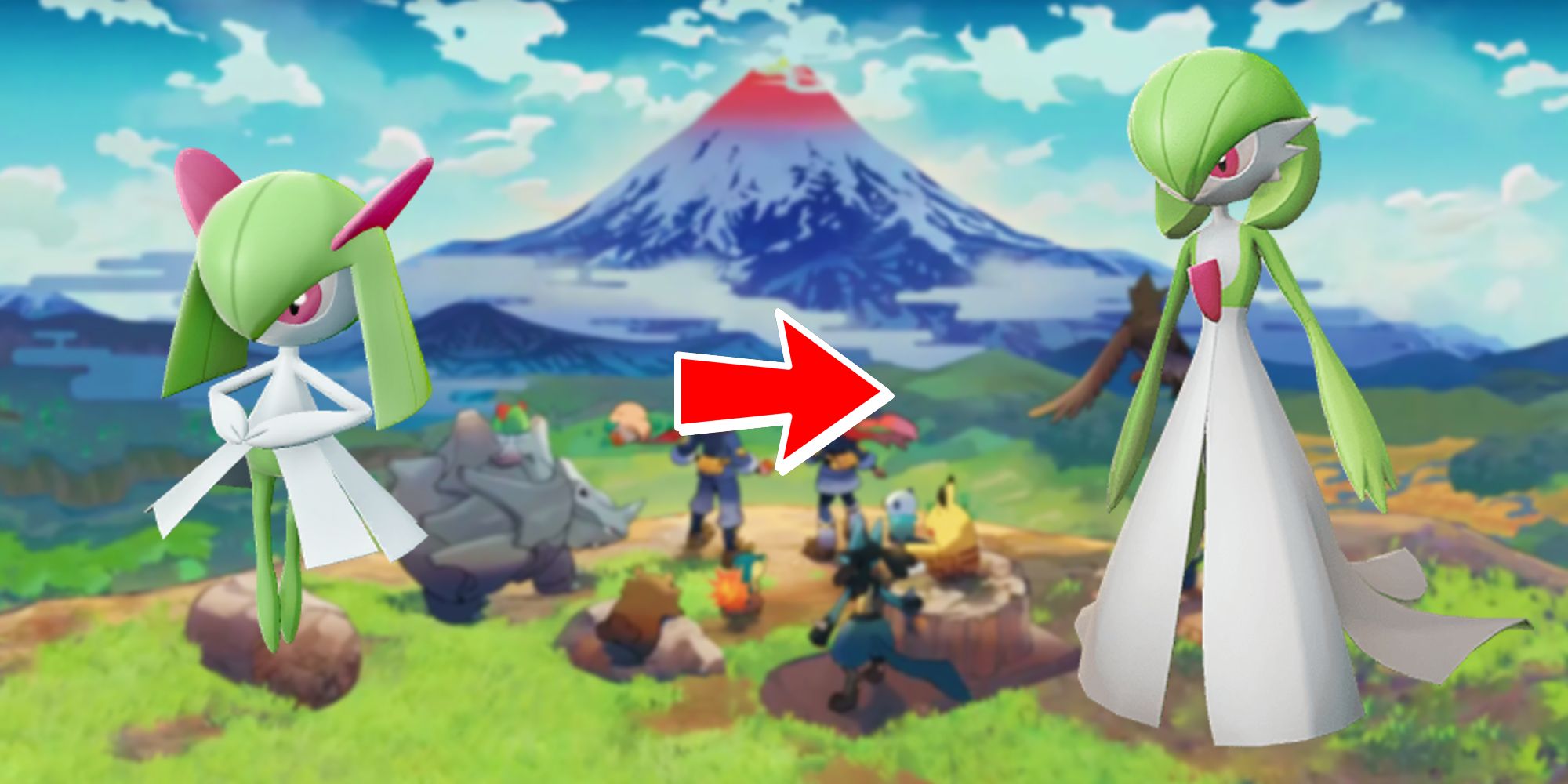 how to evolve Kirlia into Gardevoir in Pokemon Legends Arceus 