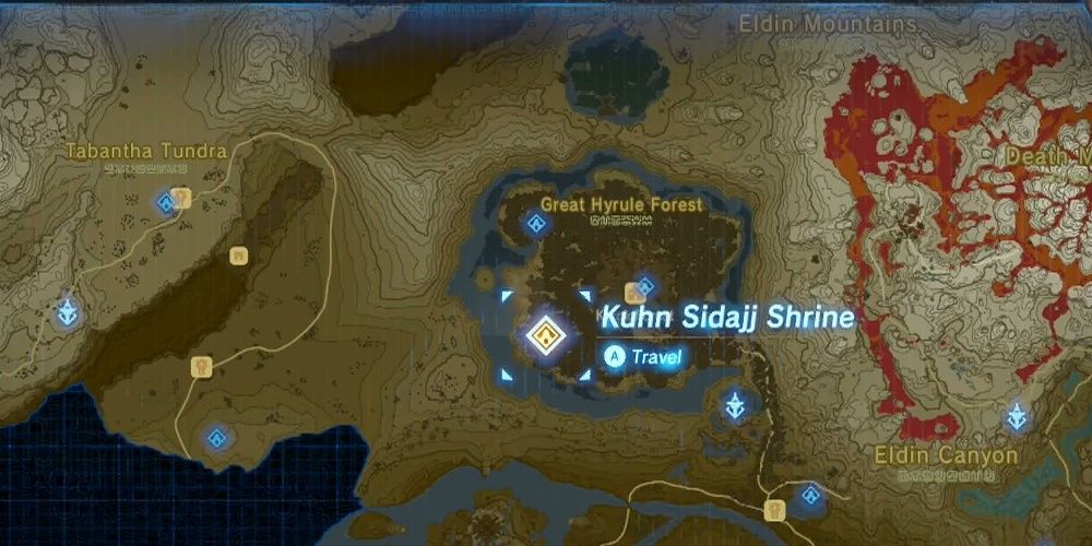 Breath Of The Wild - The Kuhn Sidajj Shrine Walkthrough