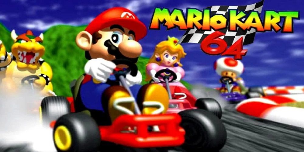 Écran Titre Mario Kart 64